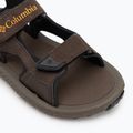 Men's sandals Columbia Konos Hiker 3-Strap cordovan/mud 7
