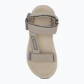 Columbia women's Konos Globetrot flint grey/sea salt sandals 5