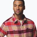 Men's shirt Columbia Windward II rich wine trapper windowpane 6