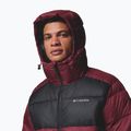 Men's insulated jacket Columbia Pike Lake II Hooded rich wine/black 6