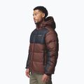 Men's insulated jacket Columbia Pike Lake II Hooded tobacco/black 4