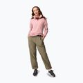 Women's fleece Columbia Glacial IV 1/2 Zip Eraser Pink 2
