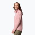 Women's fleece Columbia Glacial IV 1/2 Zip Eraser Pink 4
