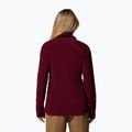 Women's fleece jacket Columbia Glacial IV 1/2 Zip rich wine 3