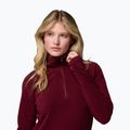 Women's fleece jacket Columbia Glacial IV 1/2 Zip rich wine 5