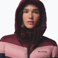 Women's ski jacket Columbia Abbott Peak II Ins collegiate navy/rich wine/eraser pink 5