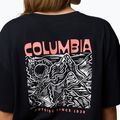 Women's trekking T-shirt Columbia Rolling Bend Graphic Oversized Tee black/mountainview 6