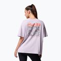 Women's trekking T-shirt Columbia Rolling Bend Graphic Oversized Tee lavender pearl/mountainview 3