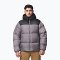 Men's insulated jacket Columbia Puffect II Hooded city grey/black