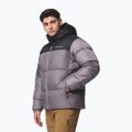 Men's insulated jacket Columbia Puffect II Hooded city grey/black 4