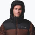 Men's insulated jacket Columbia Puffect II Hooded tobacco/black 6