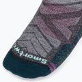 Women's Smartwool Hike Light Cushion Low Ankle trekking socks charcoal-light gray 3