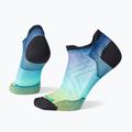 Women's Smartwool Run Zero Cushion Ombre Print Low Ankle capri running socks
