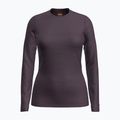 Women's thermal base layer icebreaker 200 Oasis Crewe Ski Tracks nightshad/ midnightnav/aop 5