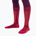 Icebreaker Ski+ Light OTC women's ski socks electrnpnk/arth/nightshad 3