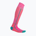 Men's icebreaker Ski+ Medium OTC tempo/flux green/earth ski socks