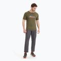 Men's Icebreaker Tech Lite II 7 Mountain Tops trekking shirt green IB0A56VE0691 2