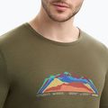 Men's Icebreaker Tech Lite II 7 Mountain Tops trekking shirt green IB0A56VE0691 4