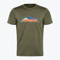 Men's Icebreaker Tech Lite II 7 Mountain Tops trekking shirt green IB0A56VE0691 6