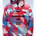 Men's Napapijri Rainforest Next AOP geometric fcc jacket 4