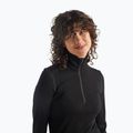 Women's thermal sweatshirt icebreaker 260 Tech LS Half Zip black 4