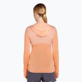 Icebreaker women's trekking sweatshirt Merino 200 Realfleece Descender Zip Hoodie sunstone/feldspar 3