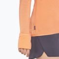 Icebreaker women's trekking sweatshirt Merino 200 Realfleece Descender Zip Hoodie sunstone/feldspar 10