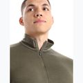 Men's thermal sweatshirt icebreaker Merino 200 Oasis Half Zip loden 4