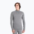 Men's thermal sweatshirt icebreaker Merino 200 Oasis Half Zip gritstone heather