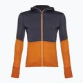 Men's Icebreaker Merino 200 Realfleece Descender Zip Hoodie graphite/ray trekking sweatshirt 7