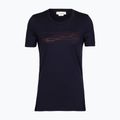 Women's trekking t-shirt icebreaker Tech Lite II navy blue IB0A56IT4011 7