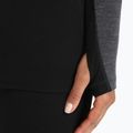 Women's thermal top icebreaker ZoneKnit 260 jet hthr/black/metro hthr/cb 7