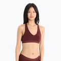 Icebreaker Sprite Racerback thermal bra brown IB1030200641
