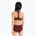 Icebreaker Sprite Racerback thermal bra brown IB1030200641 4