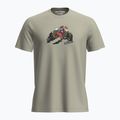 Men's Icebreaker Merino 150 Tech Lite SS Tee Catch Me Outside ashen trekking t-shirt