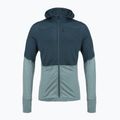 Men's Icebreaker Merino 200 RealFleece Descender Zip Hoodie abyss/blue ash/black trekking sweatshirt