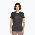 Women's T-shirt icebreaker Merinor 150 Tech Lite Sunrise Summit obsidian