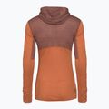 Icebreaker women's trekking sweatshirt Merino 200 Realfleece Descender Zip Hoodie dusty clay 2