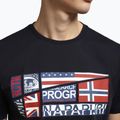 Men's Napapijri NP0A4G34 azul T-shirt 3