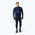 Men's Smartwool Intraknit Merino Tech 1/4 Zip thermal sweatshirt navy blue SW016670092 6