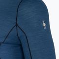 Women's Smartwool Merino Sport Crew thermal longsleeve laguna blue/ deep navy 3