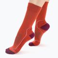 Icebreaker women's hiking socks Hike+ Light Crew red 105099 2
