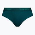 Icebreaker women's thermal boxer shorts Sprite Hot green 103023