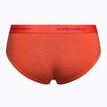 Icebreaker women's thermal boxer shorts Sprite Hot red 103023 2