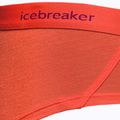 Icebreaker women's thermal boxer shorts Sprite Hot red 103023 3