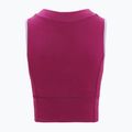 Women's thermal activewear icebreaker Zoneknit Cropped Bra-Tank purple gaze 7