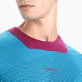 Men's Icebreaker Zoneknit Geodetic trekking shirt blue IB0A56PZ7901 4