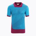 Men's Icebreaker Zoneknit Geodetic trekking shirt blue IB0A56PZ7901 5