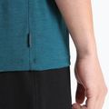 Men's Icebreaker Tech Lite II Cadence Paths trekking shirt green IB0A56N87281 5