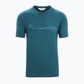 Men's Icebreaker Tech Lite II Cadence Paths trekking shirt green IB0A56N87281 6